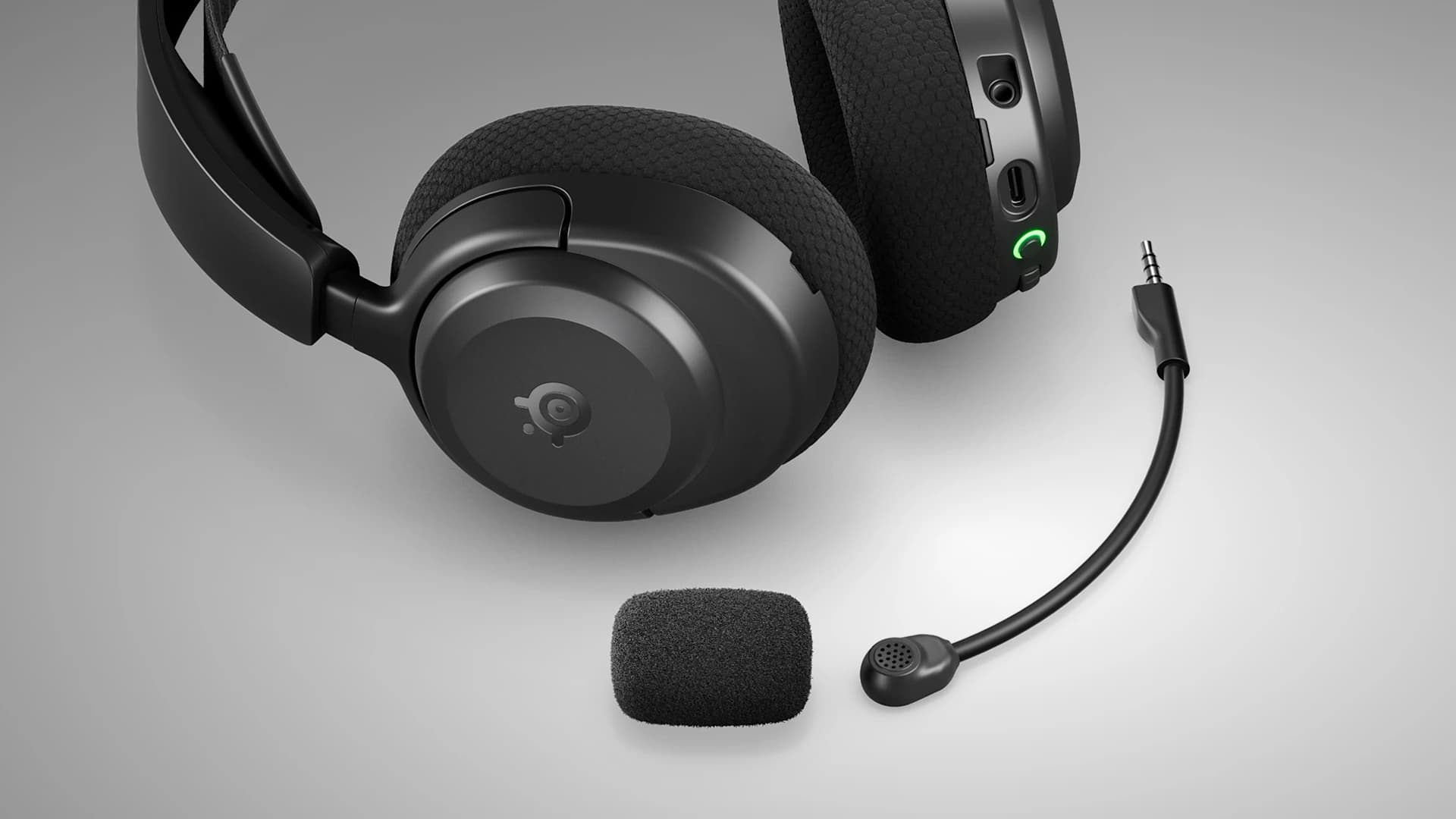 هدست گیمینگ بیسیم SteelSeries Arctis Nova 3 Wireless – مشکی — تصویر ۲