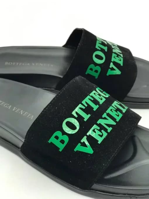 کد 300 صندل BOTTEGA VENETA بوتگا ونتا مشکی سبز — تصویر ۳