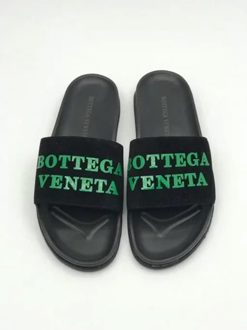کد 300 صندل BOTTEGA VENETA بوتگا ونتا مشکی سبز — تصویر ۵