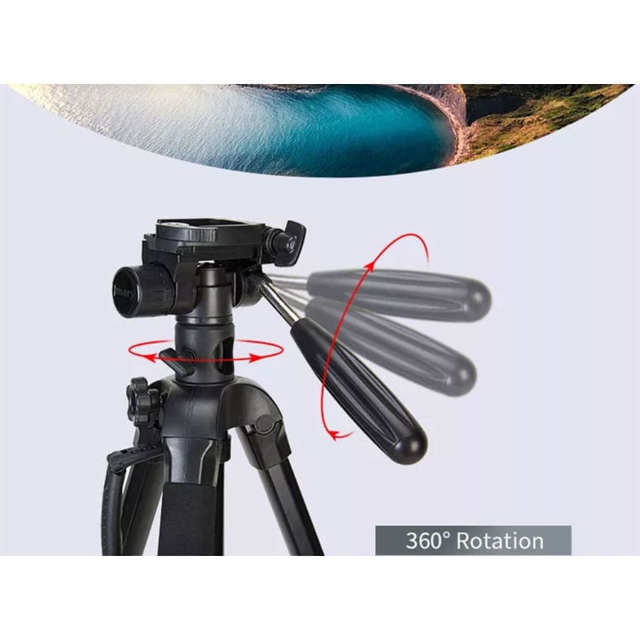 سه پایه دوربین عکاسی جیماری Jmary Tripod KP-2274 — تصویر ۷