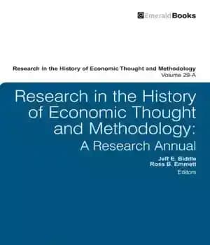 دانلود کتاب Research in the history of economic thought and methodology. Vol. 29, pt. 1