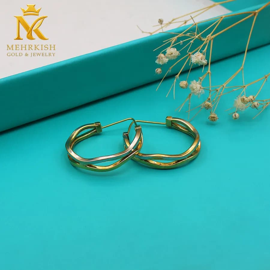 گوشواره حلقه ای کد K-264