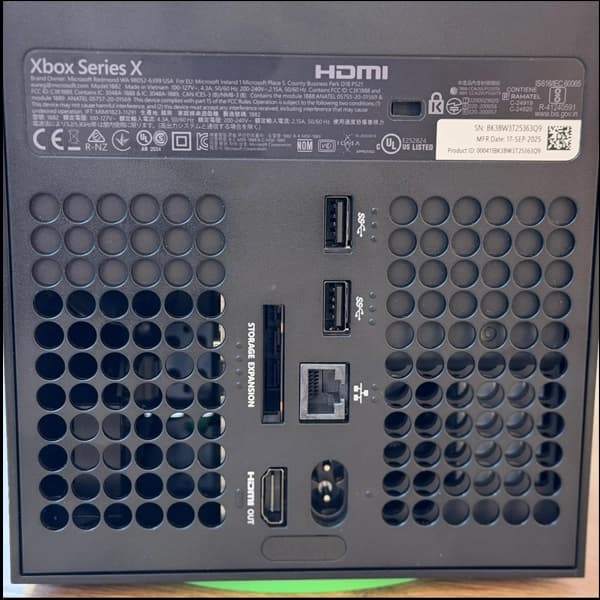 کنسول بازی Xbox Series X نسخه Galaxy Black Special Edition حافظه 2 ترابایت (آنباکس) — تصویر ۳