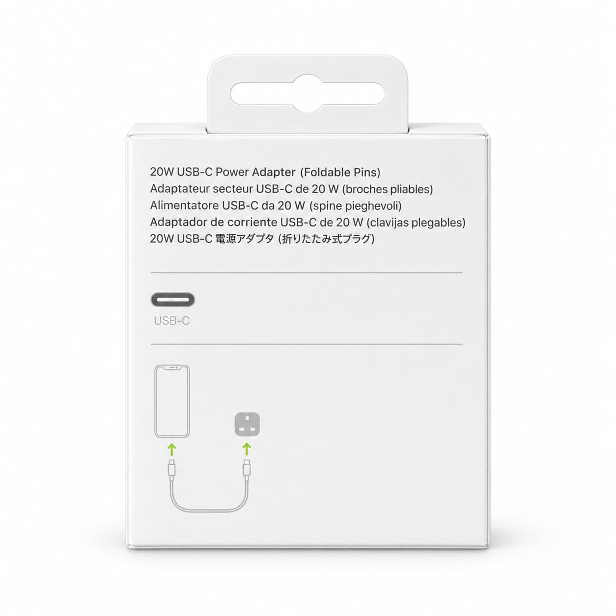 آداپتور آیفون 20وات 12پین usb_c بسته 3عددی — تصویر ۴