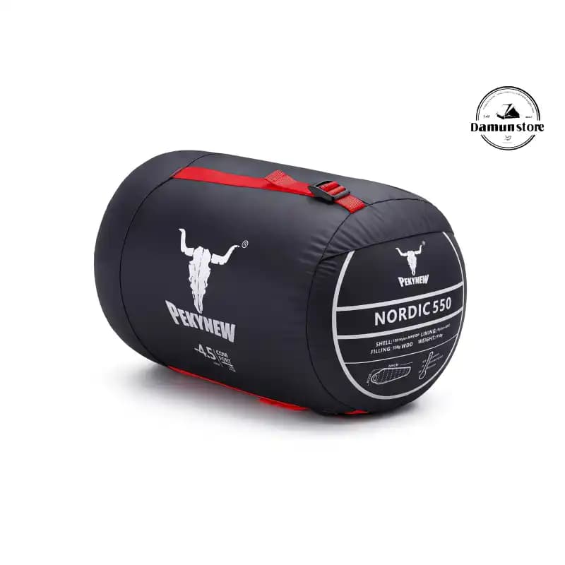 کیسه خواب پر کله گاوی | مدل PEKYNEW NORDIC 550G — تصویر ۳