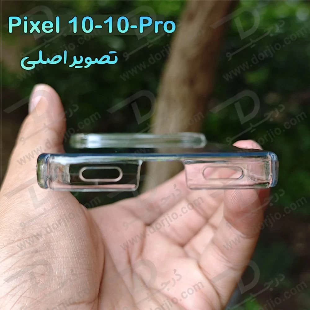قاب شفاف تمام کریستالی Google Pixel 10-Pixel 10 Pro مارک LEXOM — تصویر ۵