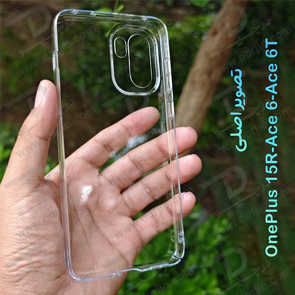 قاب شفاف تمام کریستالی OnePlus 15R مارک LEXOM — تصویر ۷