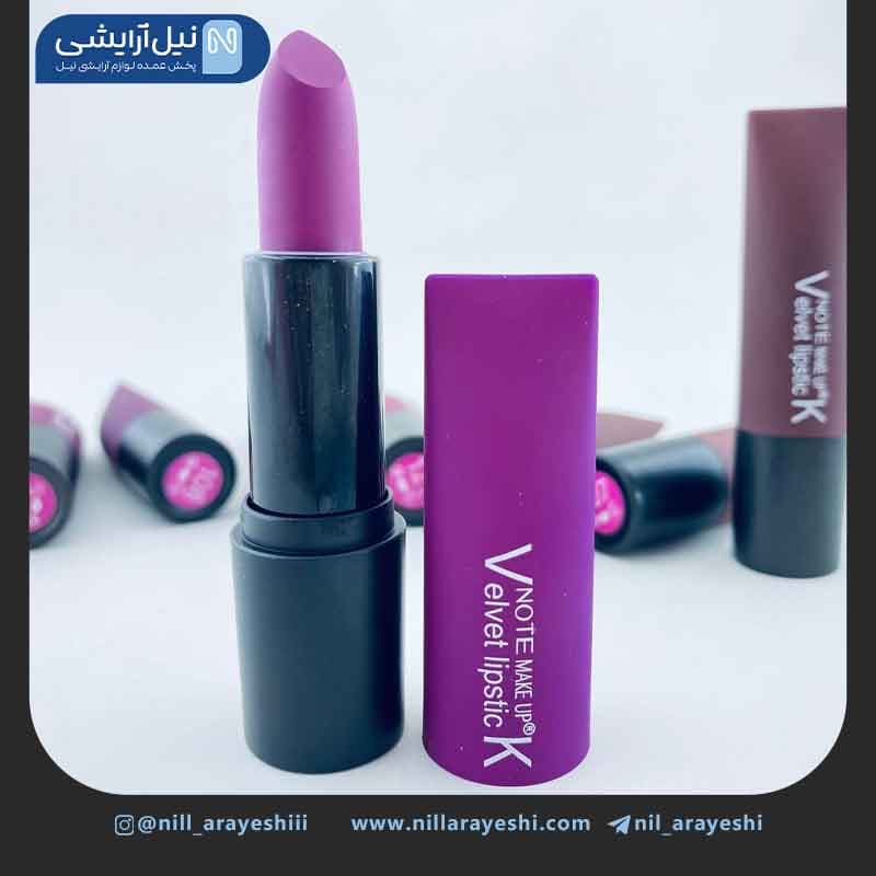 رژ لب جامد نوت سری ولوت کد LS – 88396 — تصویر ۵