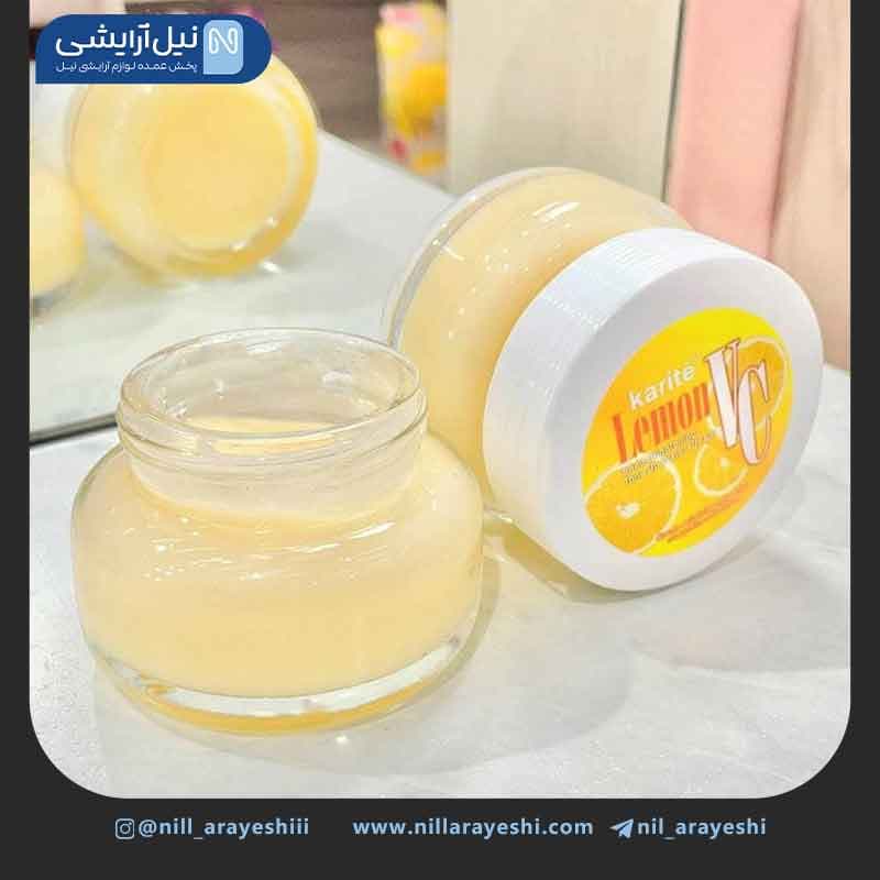 کرم صورت کاسه ای لیمو و ویتامین سی کاریته کد 1361 — تصویر ۳
