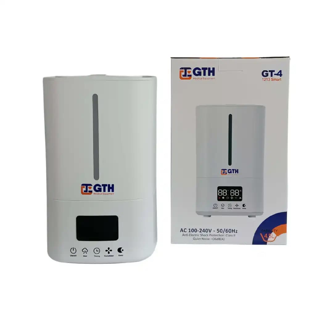 بخور سرد 5 لیتری GTH مدل GT4 مجهز به سنسور هوشمند تنظیم رطوبت/GTH Cold Steam Humidifier 5L Model GT4 with Smart Humidity Sensor