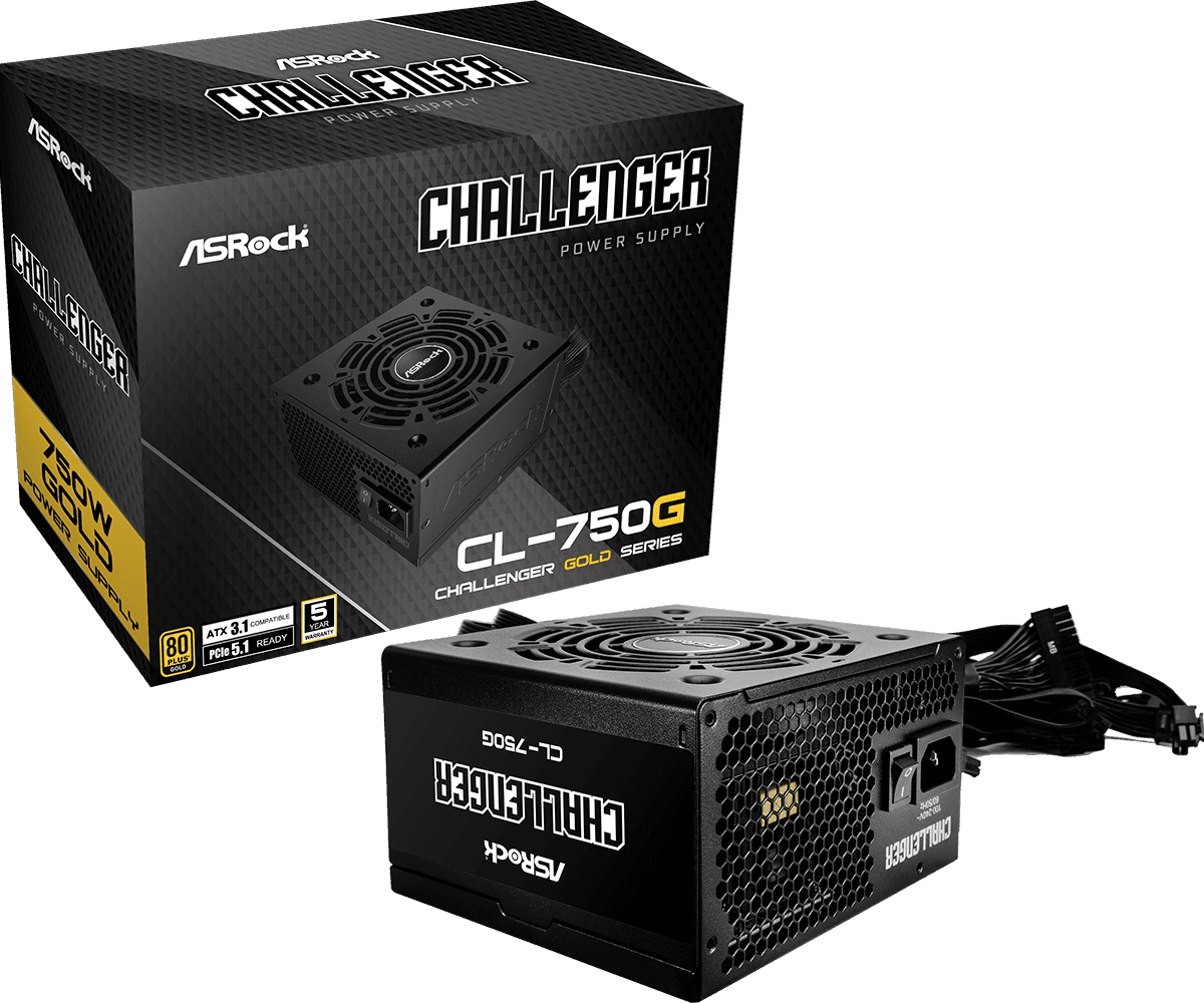 پاور کامپیوتر ASRock CL-750G توان 750 وات