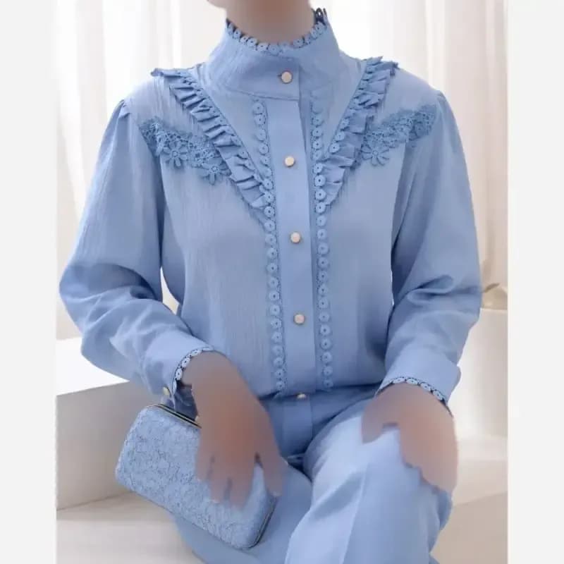 تونیک زنانه مدل حسنا جنس توکی کراش سایز بزرگ — تصویر ۸
