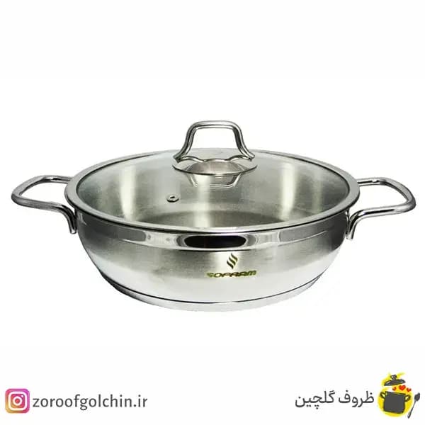 ماهیتابه سفرام ترکیه سایز 30 — تصویر ۲