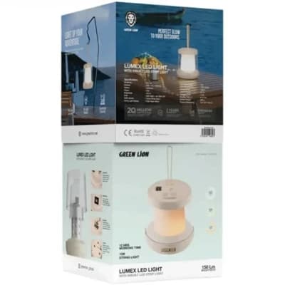 چراغ شارژی Lumex LED Light گرین لاین — تصویر ۳