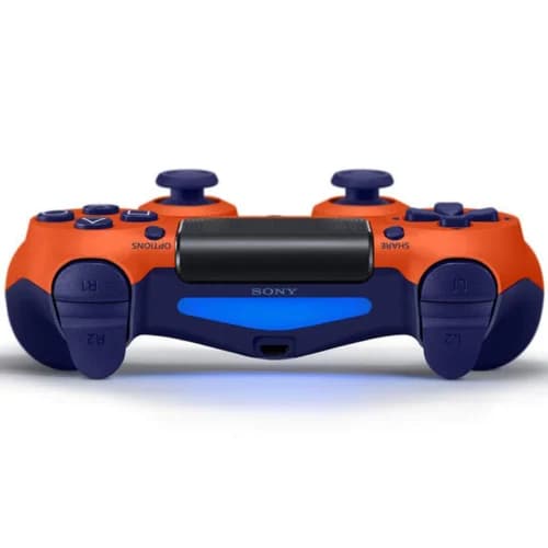 دسته بازی بی سیم SONY PlayStation 4 DualShock 4 High Copy نارنجی پکدار — تصویر ۸