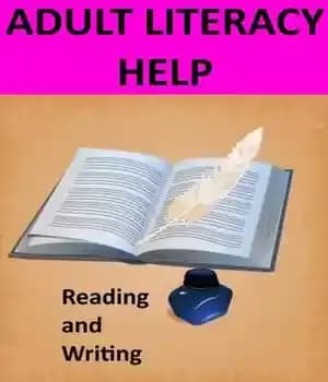 دانلود کتاب Adult Literacy Help Reading and Writing