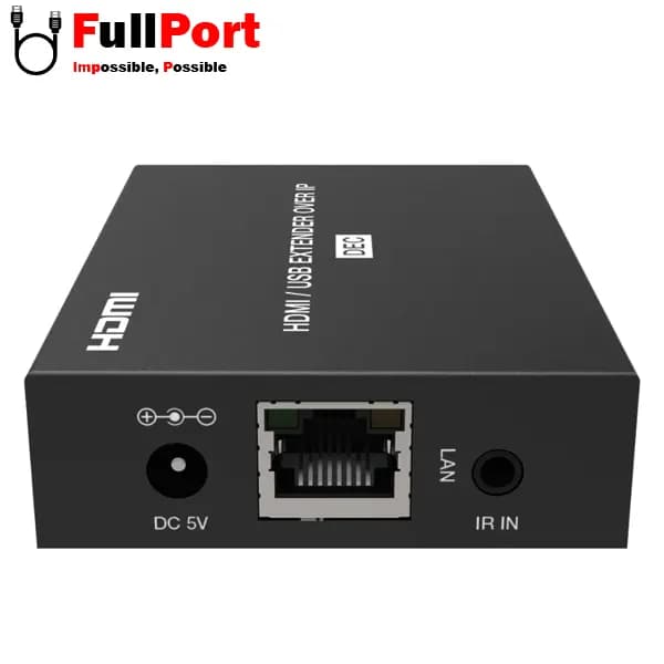 توسعه دهنده HDMI TCP/IP روی کابل شبکه 150 متر فرانت مدل FN-EK115 — تصویر ۵