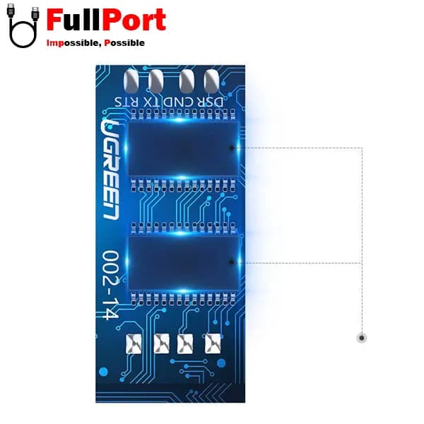 کابل مبدل USB2.0 به RJ45 100Mbps یوگرین مدل CM204-50773 — تصویر ۴