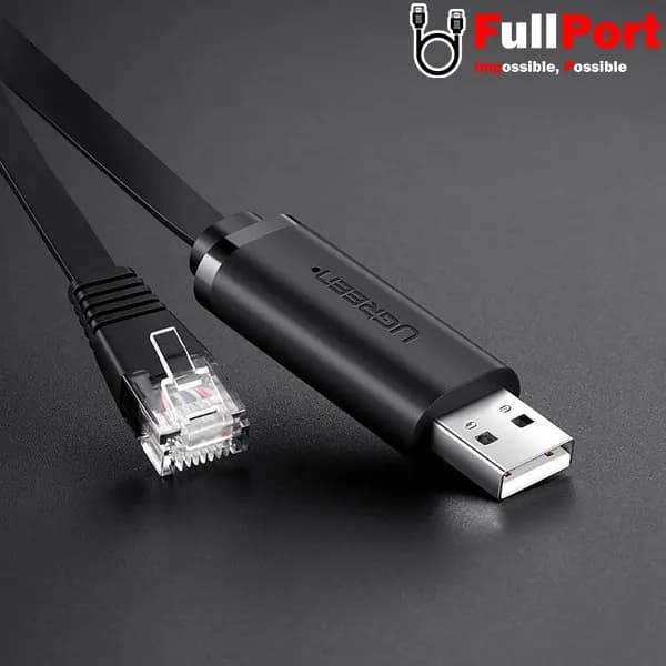 کابل مبدل USB2.0 به RJ45 100Mbps یوگرین مدل CM204-50773 — تصویر ۸