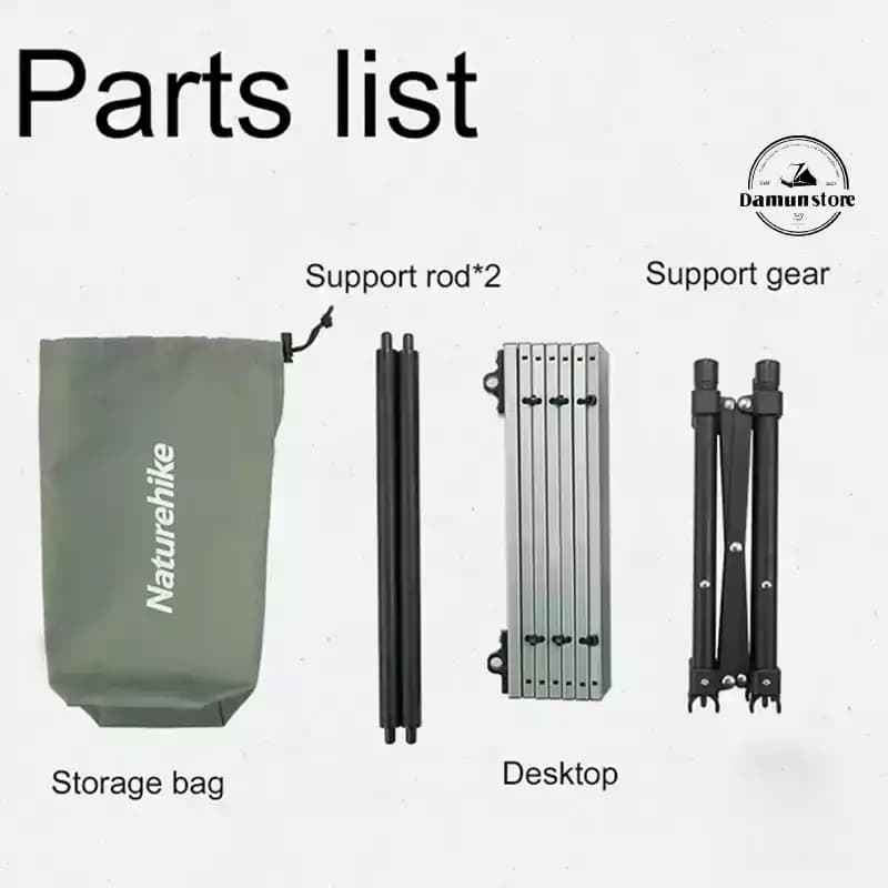 میز آلومینیومی نیچرهایک مدل NATUREHIKE CNH22JU050 — تصویر ۳