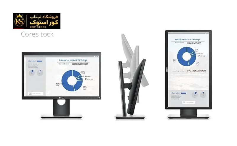 مانیتور استوک Dell P2017H 20 Inch — تصویر ۶