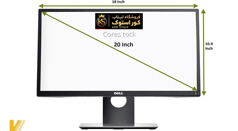 مانیتور استوک Dell P2017H 20 Inch — تصویر ۸