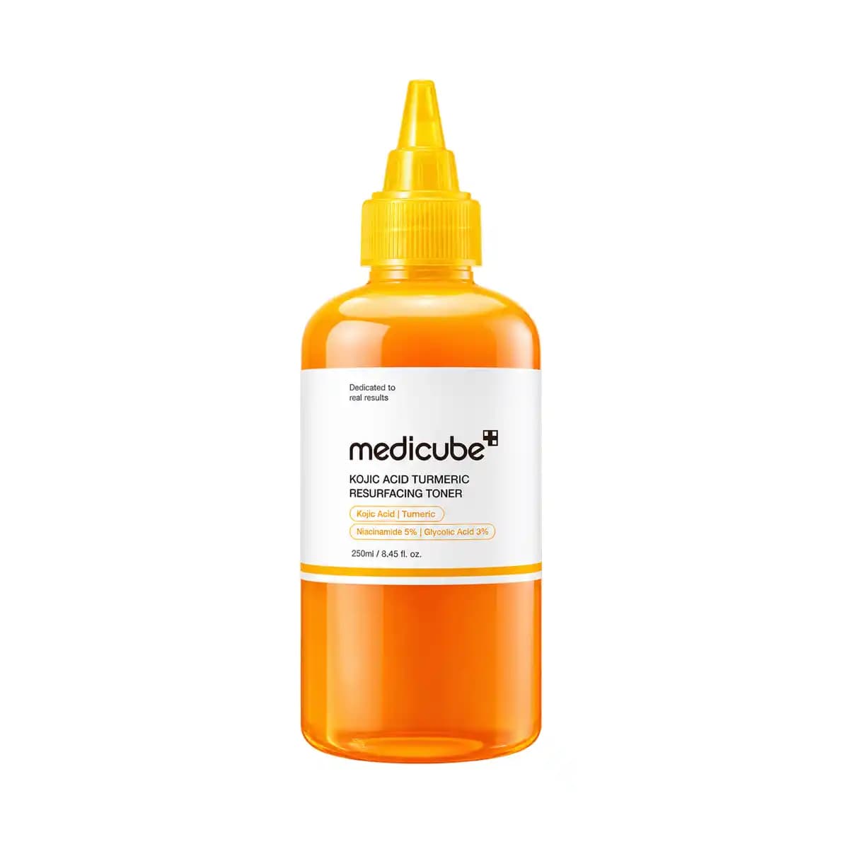 تونر روشن کننده مدیکیوب 250ml اصل MEDICUBE KOJIC ACID TURMERIC RESURFACING TONER