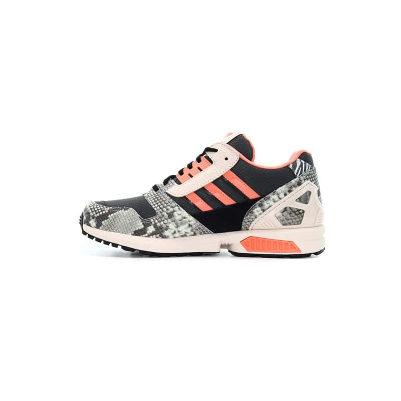 کتونی ادیداس زدایکس 8000 پوست ماری نارنجی Adidas ZX 8000 Lethal Nights Pack Black — تصویر ۲
