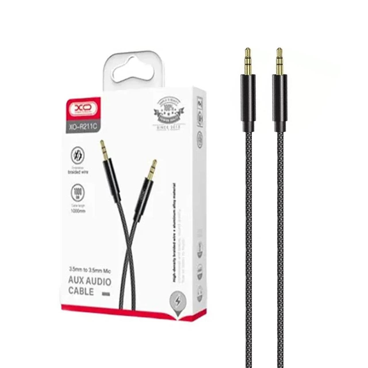 کابل XO Aux مدل XO-R211C – خاکستری