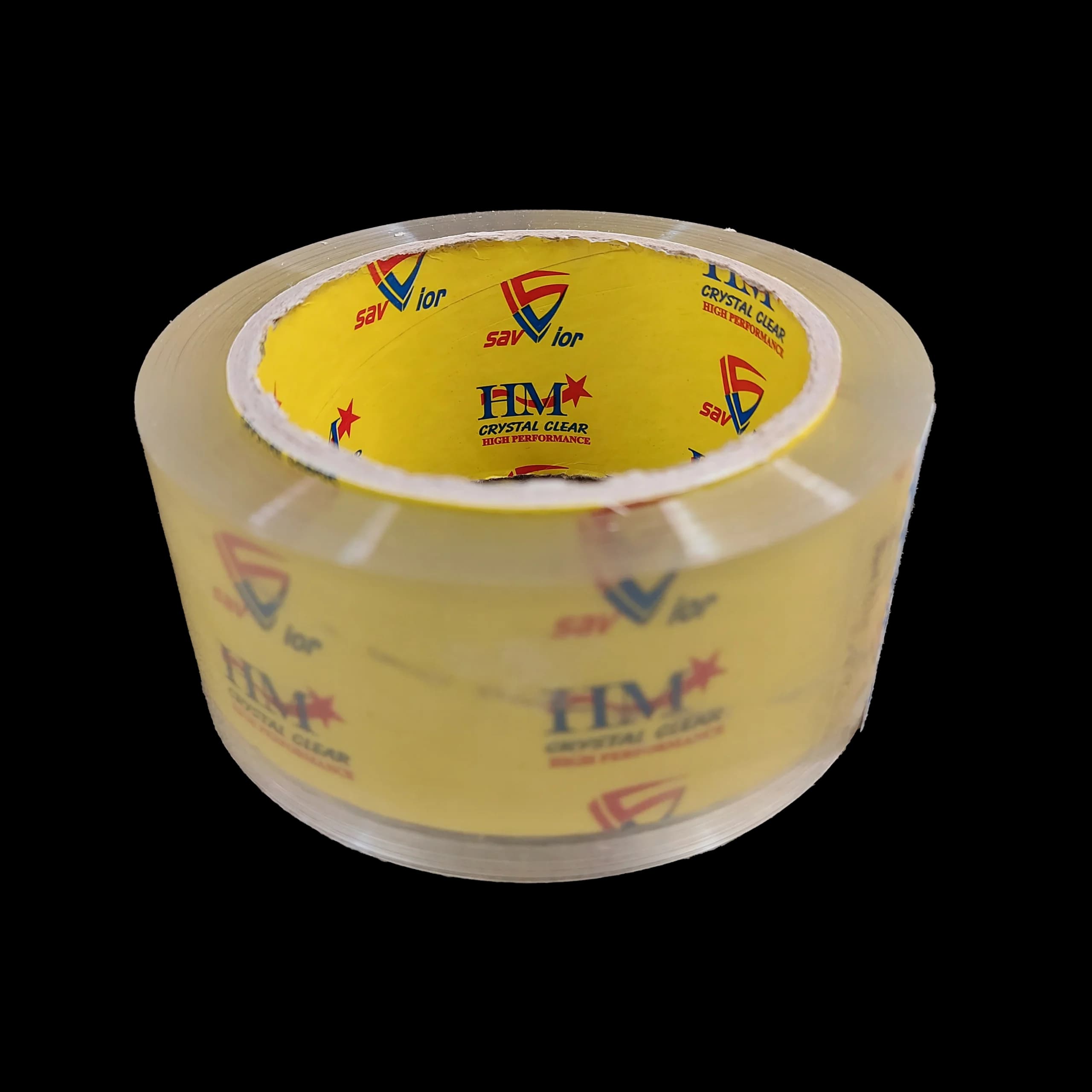 چسب نواری پهن اچ ام مدل HM CRYSTAL CLEAR 5CM