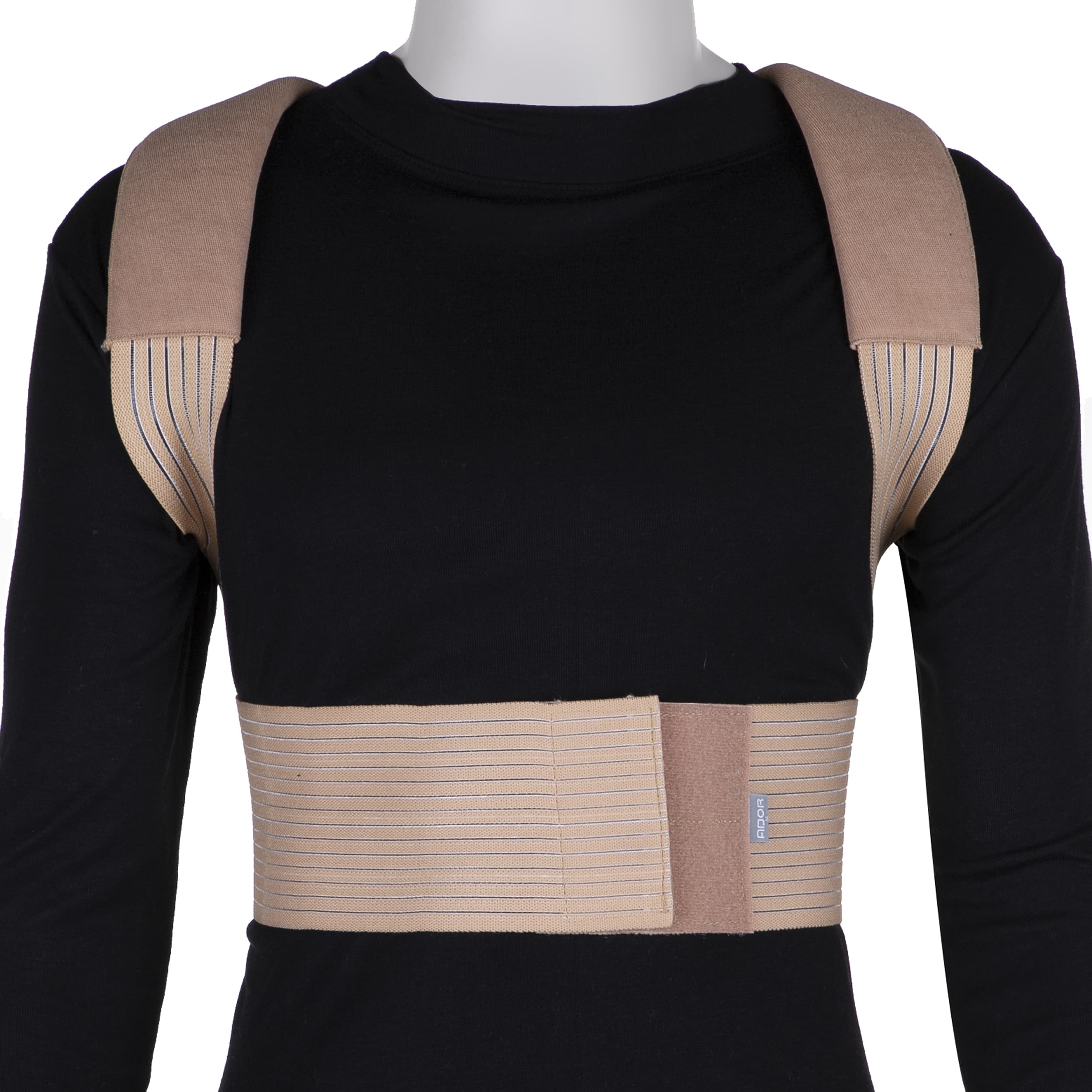 قوزبند طبی آدور مدل Posture Aid با آتل و نوار الاستیک