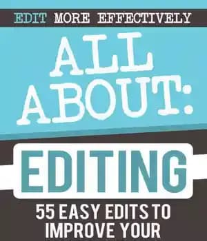دانلود کتاب All About Copyediting: 55 Easy Edits to Improve Your Writing Skills Forever