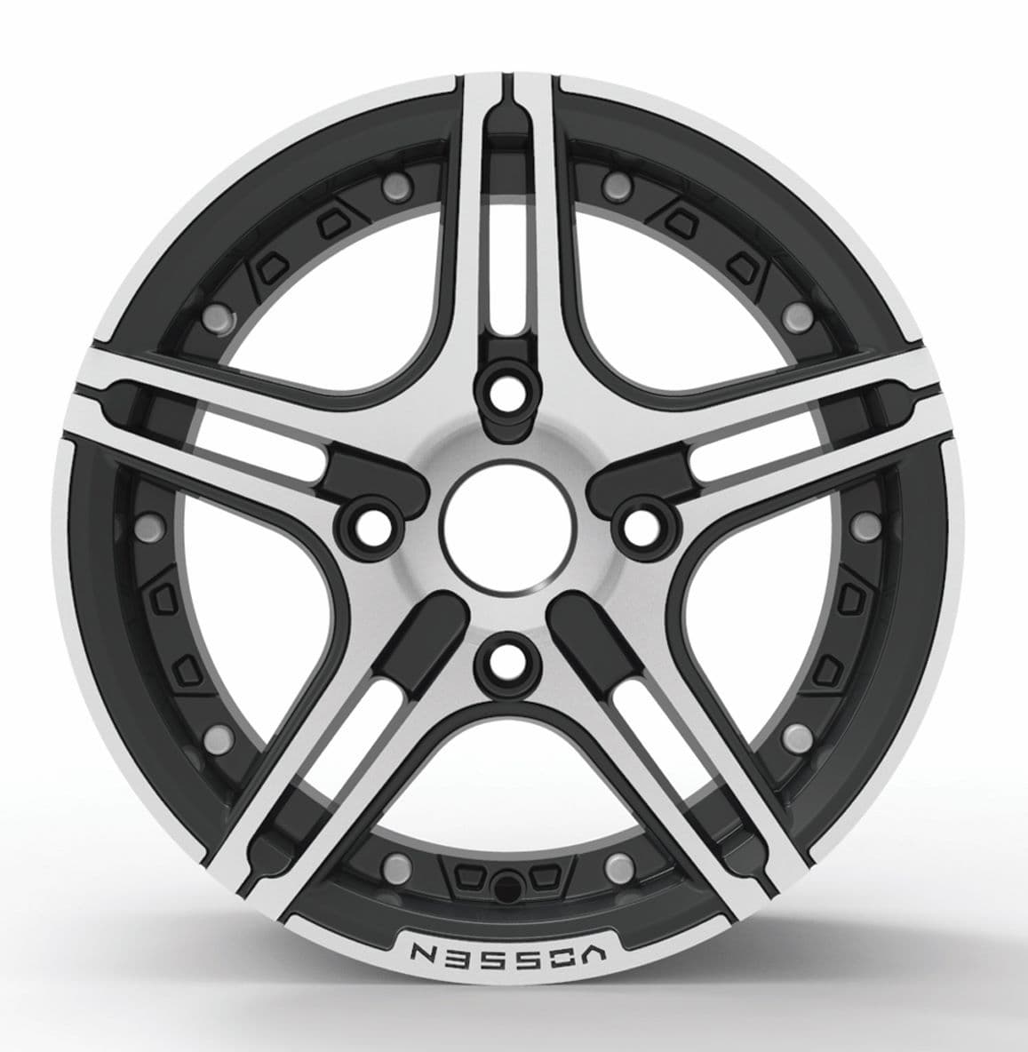رینگ اروند مدل VOSSEN053 سایز 16 مشکی