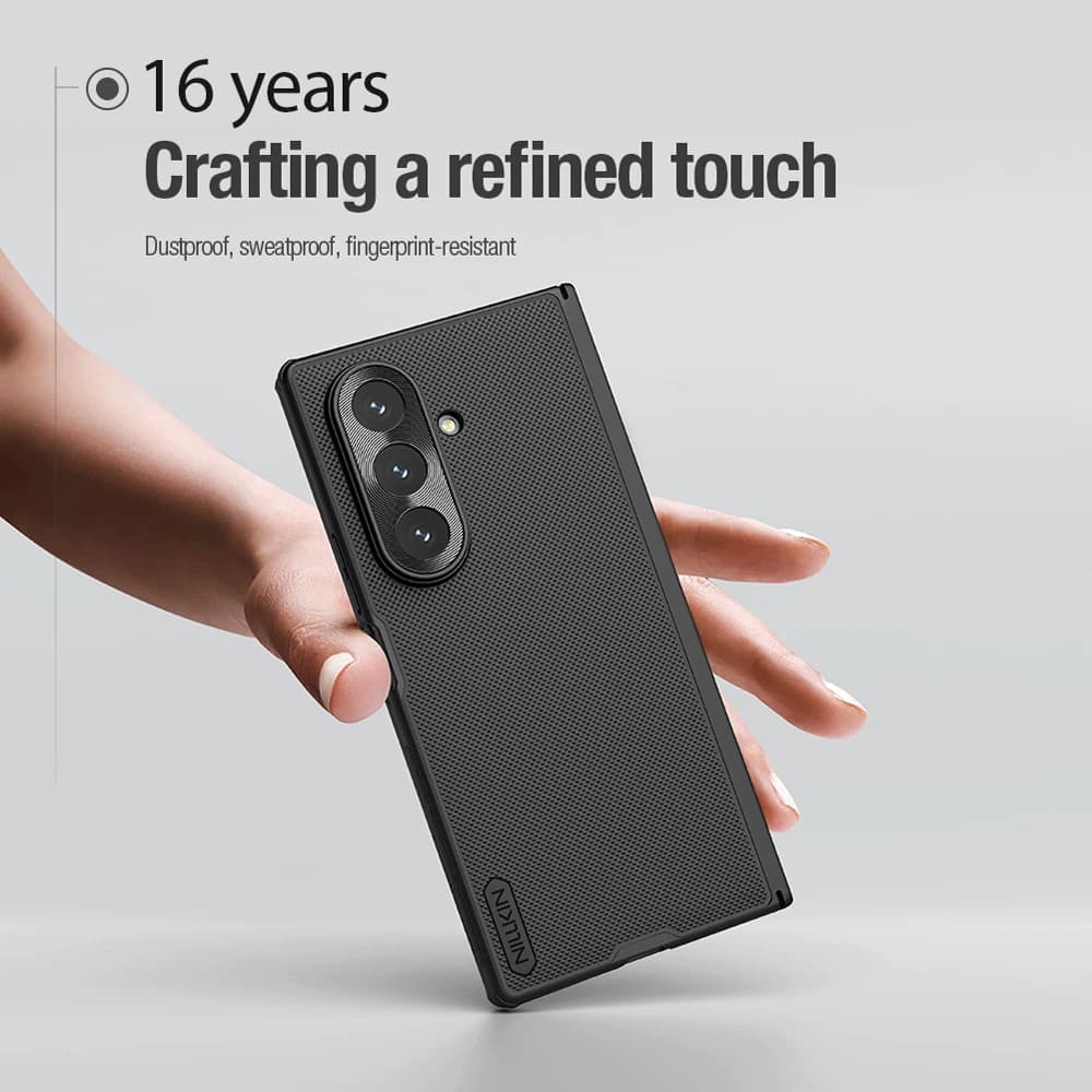 قاب ضد ضربه Samsung Galaxy Z Fold 7 مارک نیلکین مدل Super Frosted Shield Fold — تصویر ۳