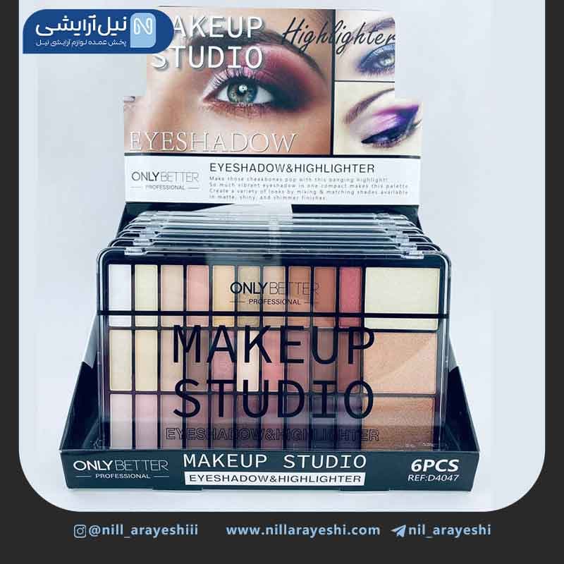 پالت سایه و هایلایتر سی و سه رنگ انلی بتر کد d4047200522 B