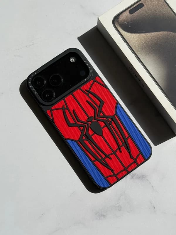 قاب CASETiFY طرح اسپایدرمن گوشی آیفون 18 پرومکس — تصویر ۷