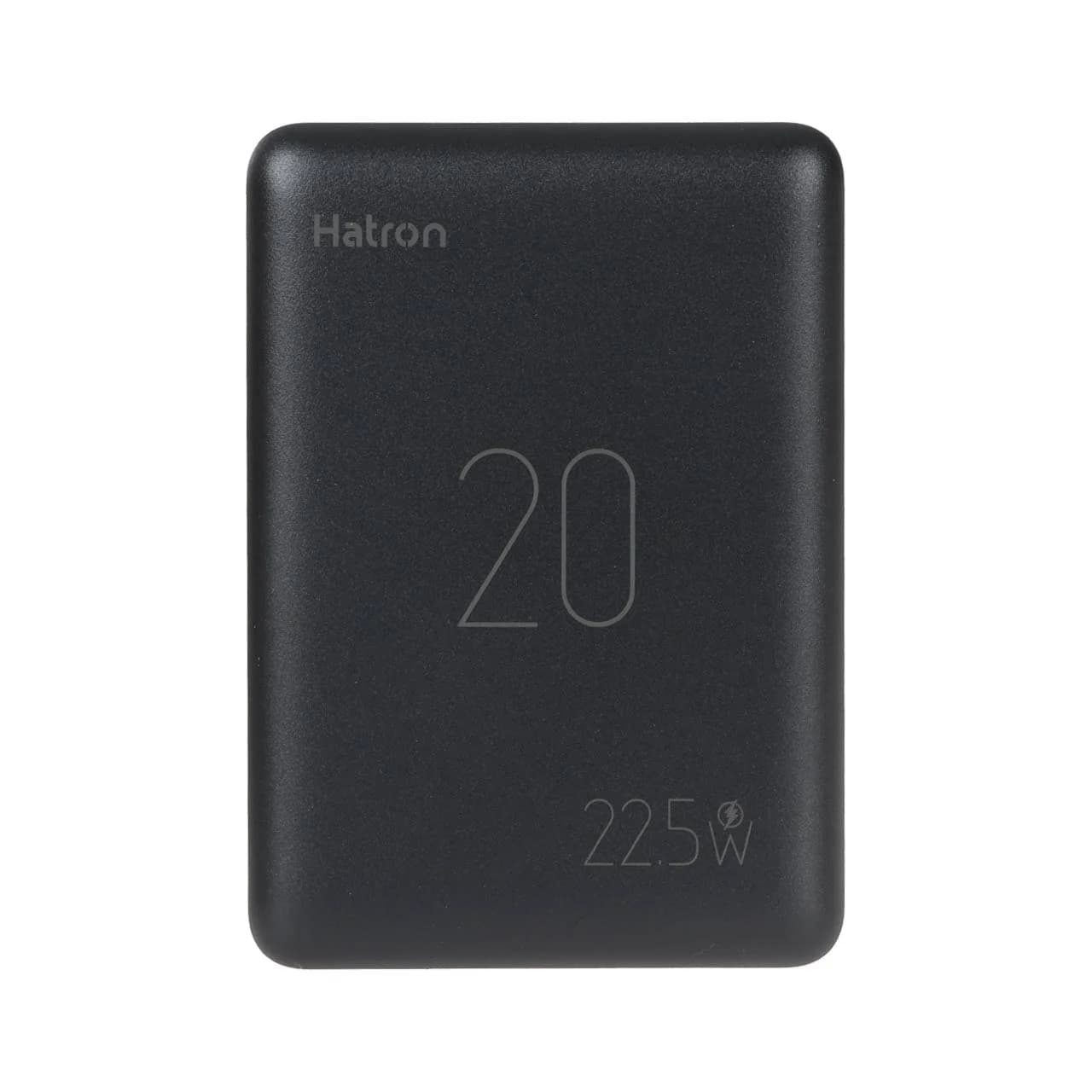 پاوربانک (PD و فست شارژ) Hatron 20000mAh مدل HPB2060ME 22.5W – مشکی