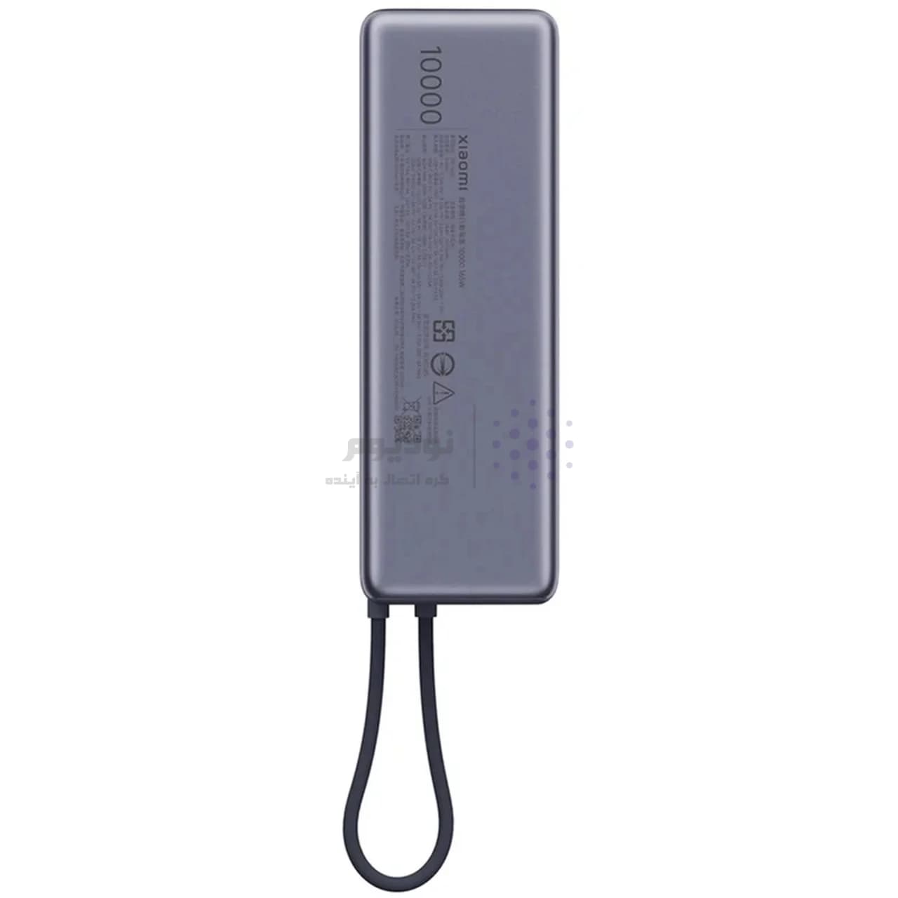 پاوربانک (فست شارژ) Xiaomi 165W 10000mAh مدل PB1165MI – خاکستری – اصلی (گارانتی18 ماهه شرکتی) — تصویر ۳