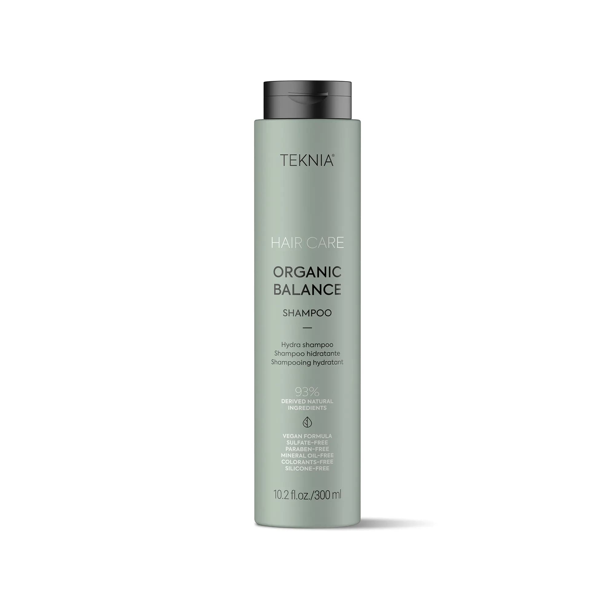 شامپو بدون سولفات لاکمه آبرسان و بلانس کننده کف سر روزانه organic balance