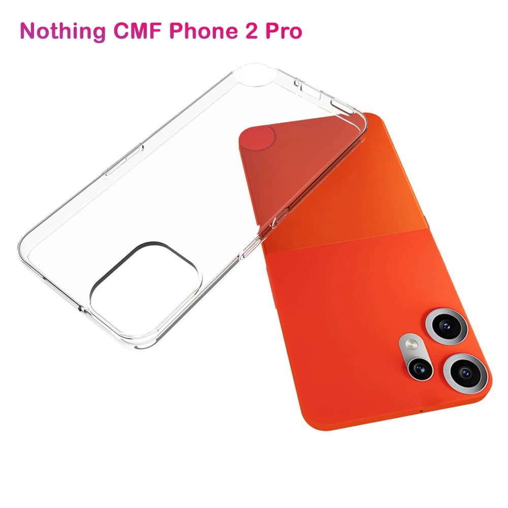 قاب ژله ای شفاف Nothing CMF Phone 2 Pro — تصویر ۵