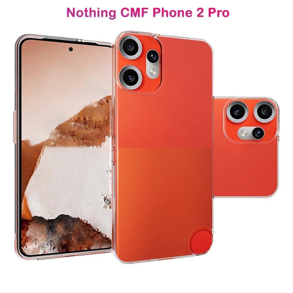 قاب ژله ای شفاف Nothing CMF Phone 2 Pro — تصویر ۲