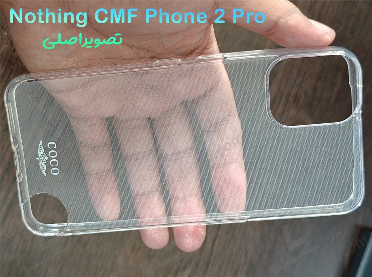 قاب ژله ای شفاف Nothing CMF Phone 2 Pro — تصویر ۷