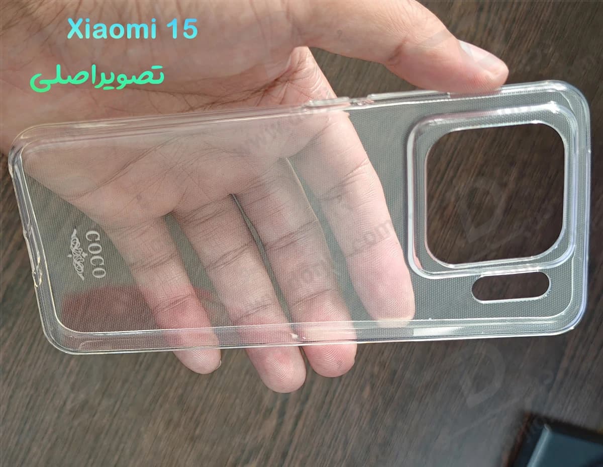 قاب ژله ای شفاف Xiaomi 15 — تصویر ۸