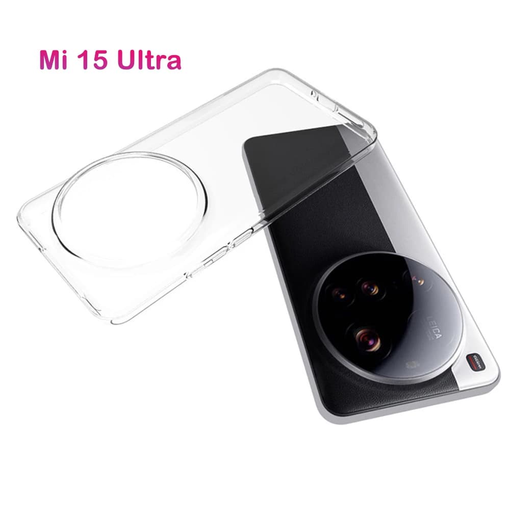 قاب ژله ای شفاف Xiaomi 15 Ultra — تصویر ۵