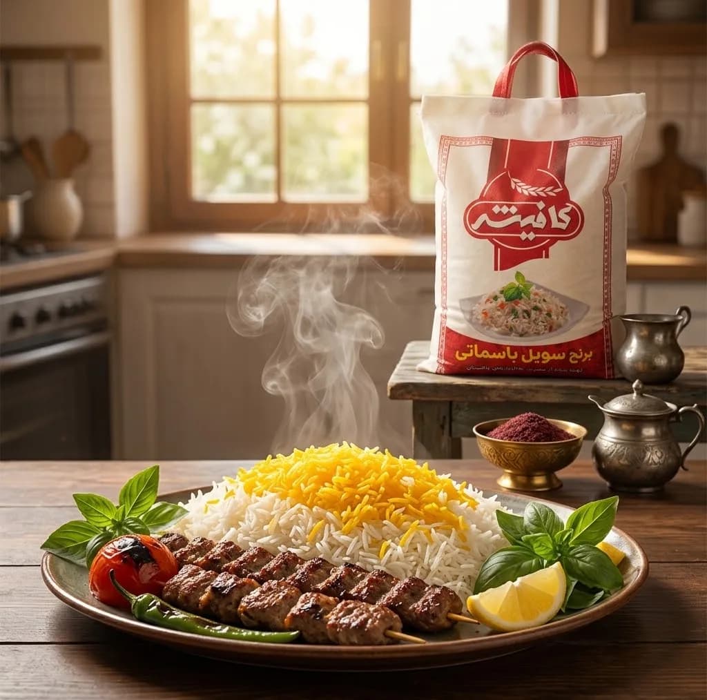 برنج کرنل باسماتی پاکستانی کافیش - ۱۰ کیلوگرم — تصویر ۸