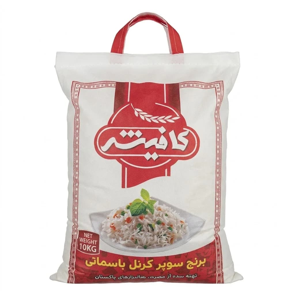 برنج کرنل باسماتی پاکستانی کافیش - ۱۰ کیلوگرم — تصویر ۷