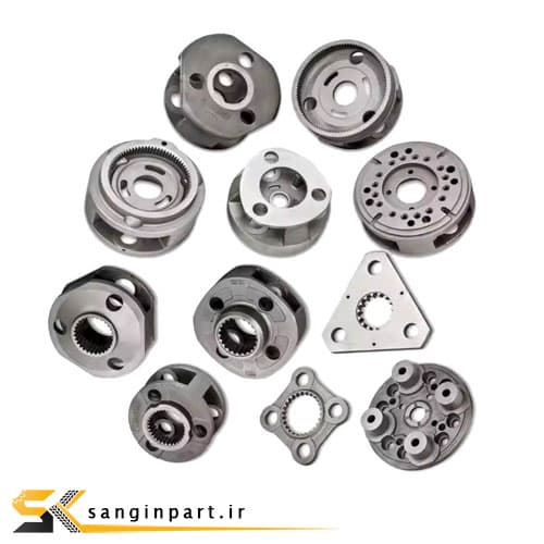 دنده و کاریر و شافت چرخ بیل مکانیکی دوسان سولار 200 لاستیکی