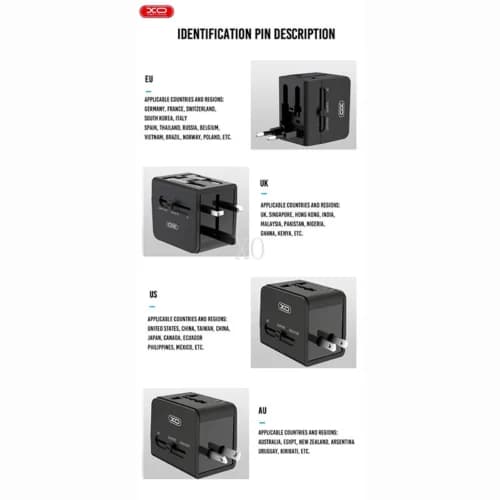 شارژر دیواری 10.5 وات ایکس او XO-WL01 2.1A — تصویر ۷