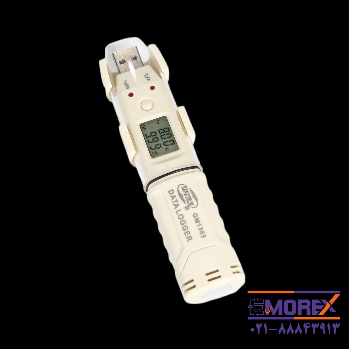 دیتالاگر دما و رطوبت دیجیتال بنتک | BENETECH مدل GM1365