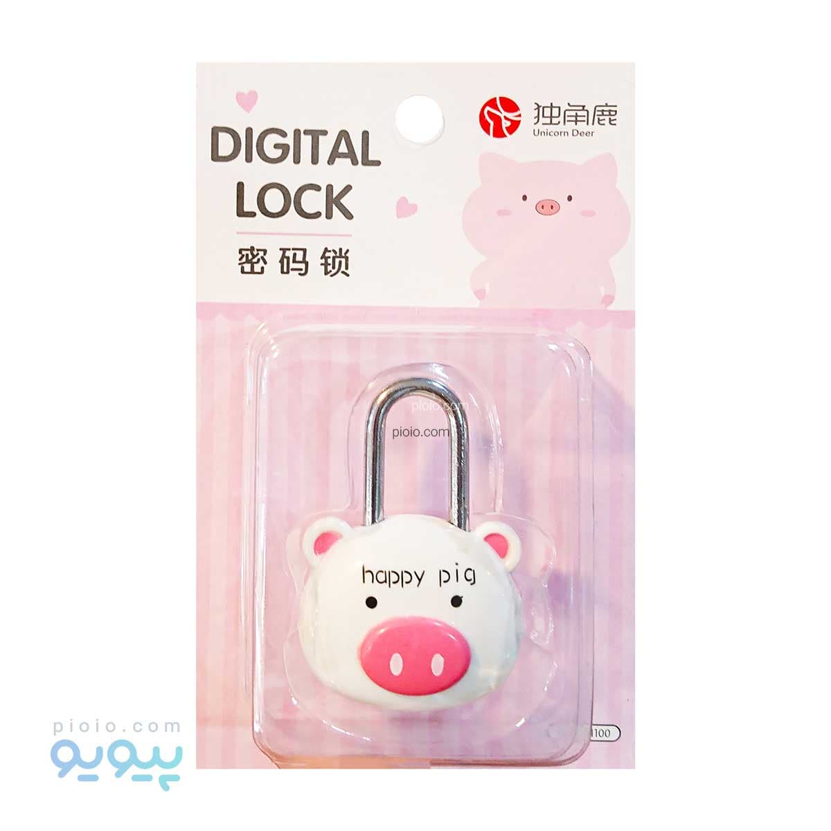 قفل فانتزی طرح خوک آیتم DJ03-1100 عمده و کارتنی